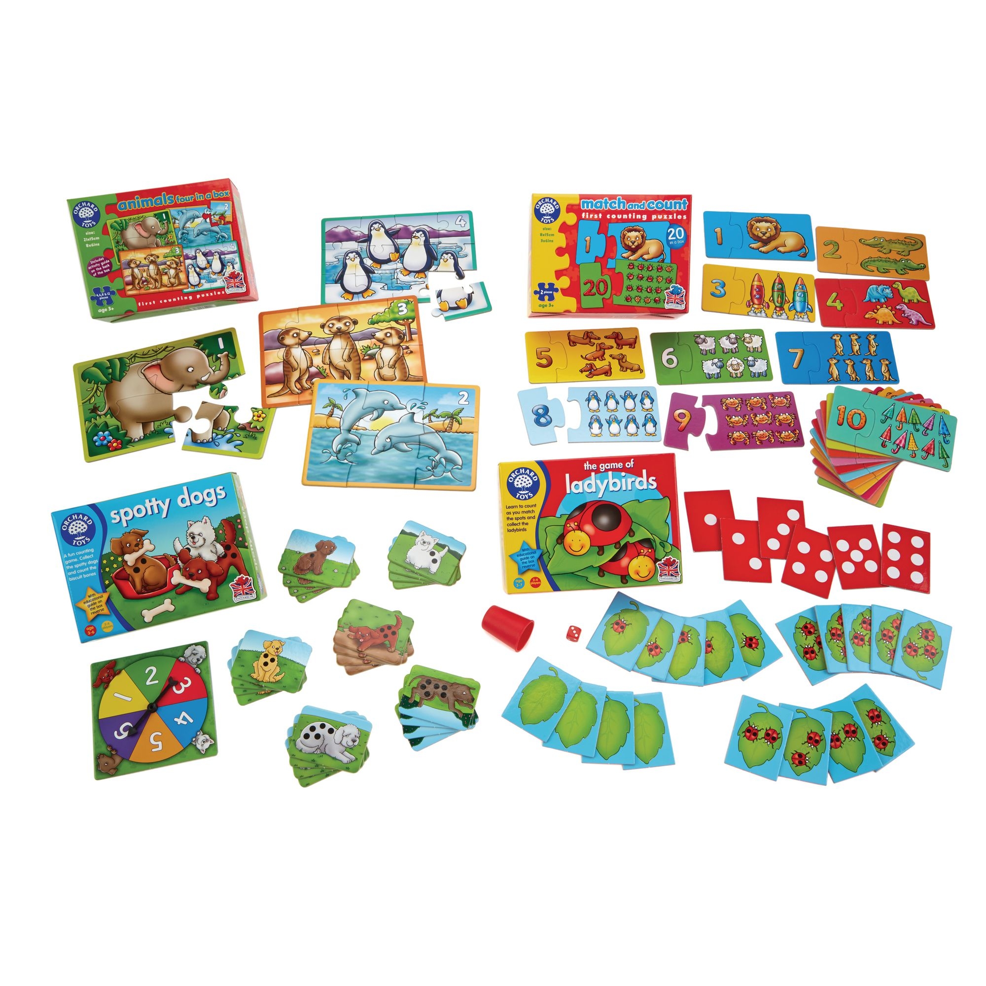 Early Numbers Games Pack